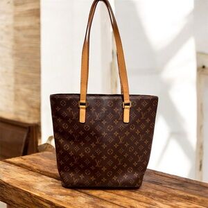 Louis Vuitton Cabas Piano Monogram Tote – Brown, Light Vachetta